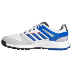 Adidas EQT Spikeless Golf Shoes -FootJoy || Callaway || Ping Sales eqtspikelessshoeswhiteroyalgrey3
