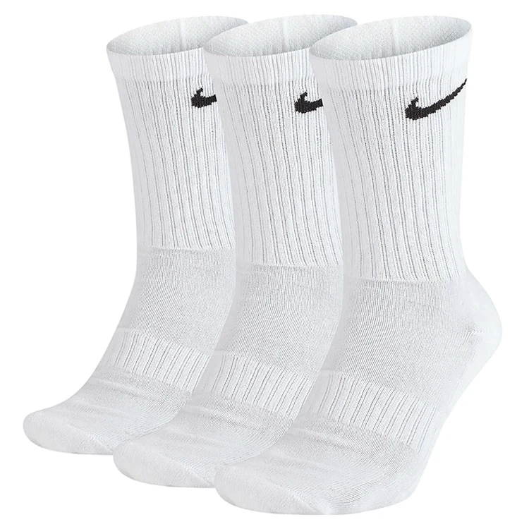 Nike Everyday Cushioned Crew Golf Socks (3 Pack) 1 Nike Everyday Cushioned Crew Golf Socks (3 Pack)