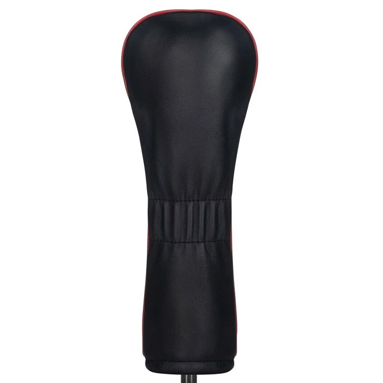 Titleist Jet Black Leather Hybrid Headcover 2 Titleist Jet Black Leather Hybrid Headcover - Image 2